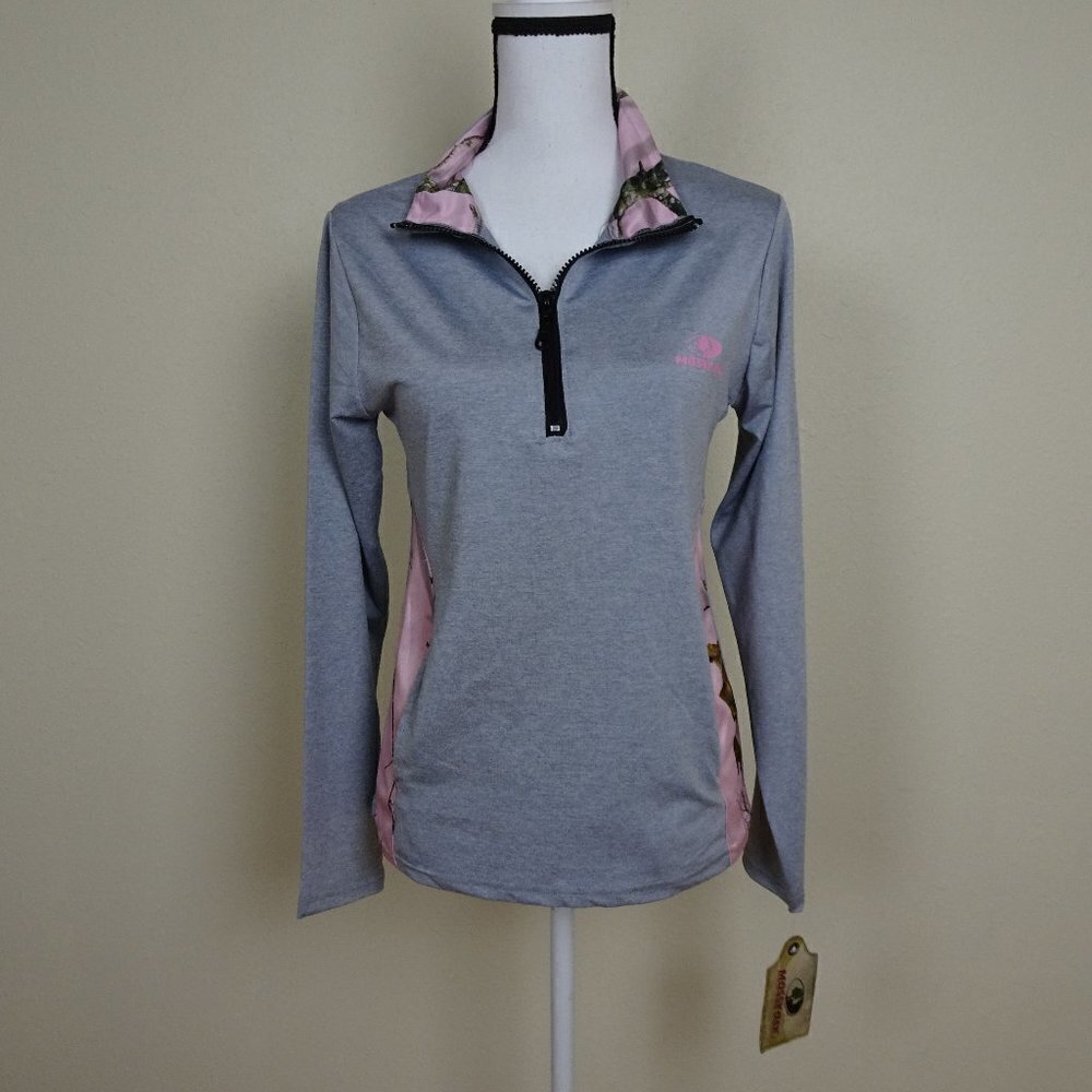 Mossy Oak Pullover Size S Camouflage Camo